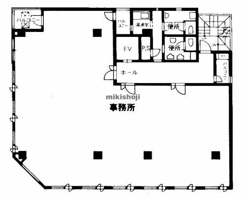 南船場心斎橋ビル 平面1