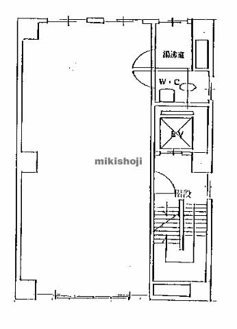 堂北山二ビル 平面1