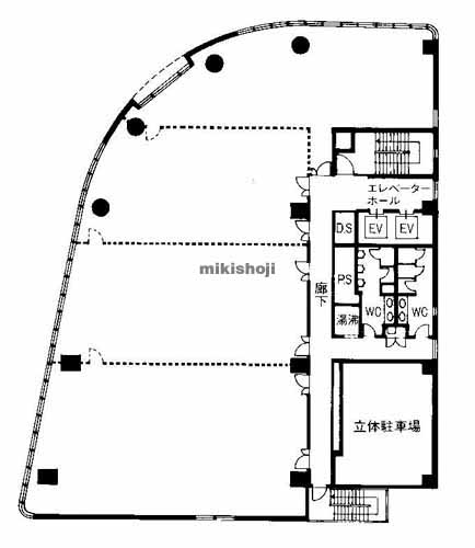 商業ビル 平面1