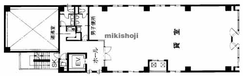 本町イシカワビル 平面1