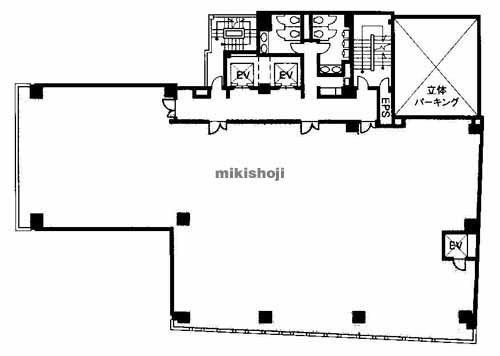 宇野ビルディング 平面1