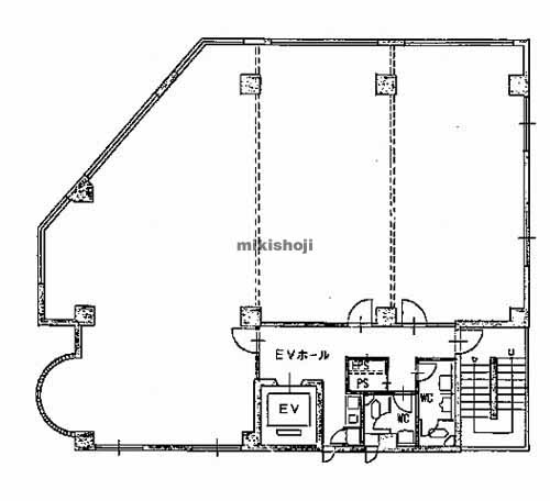 永田中津ビル 平面1
