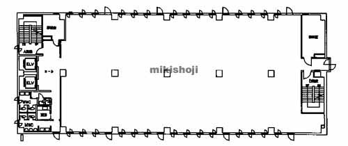 藤井寺市の藤井寺駅前ビル 平面1