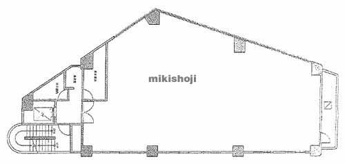 ステーションフロント八尾 平面1
