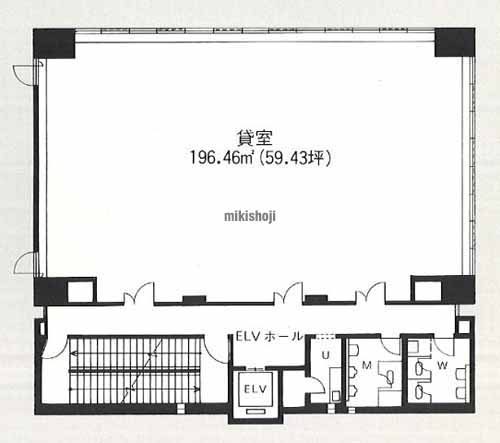 ダイエービルド八尾ビル 平面1