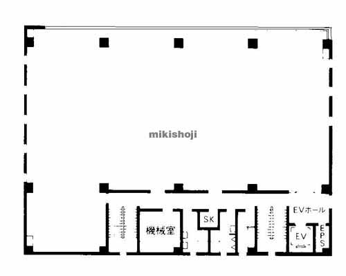 堺市の銀泉堺東第２ビル 平面1