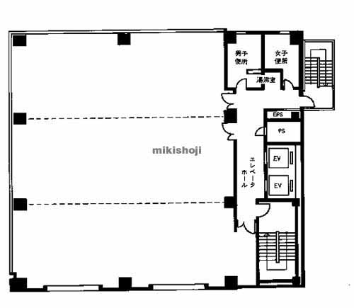 茨木市・摂津市の茨木大手町ビル 平面1