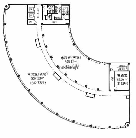 ステーションプラザ八尾南 平面1