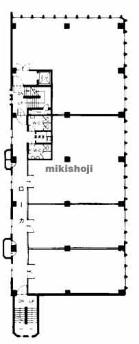 奈良市の奈良セントラルビルディング 平面1