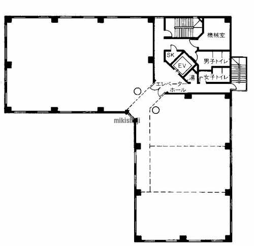 倉敷市の倉敷アークスクエア 平面1
