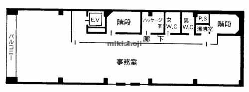 第三田源ビル 平面1