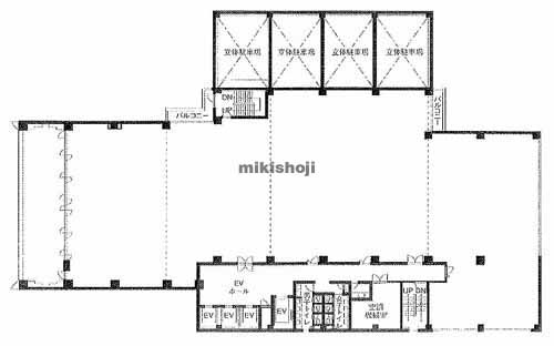 中京区のＯＮＥＳＴ京都烏丸スクエア 平面1