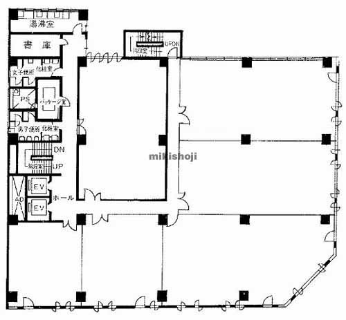 他区のライフプラザ西大路四条 平面1