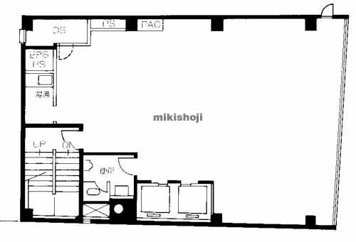 河原町ニユー・トーキヨービル 平面1