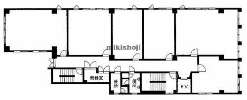 三洋室町ビル 平面1