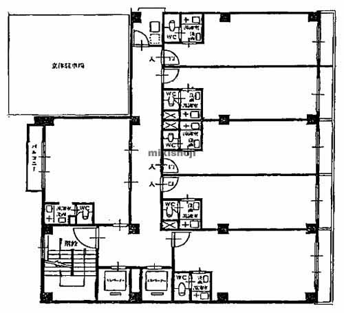中央区他の甲南第一ビル 平面1