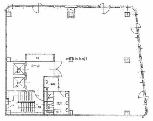 西北神ビル 平面1