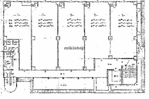 長田区の若松町ピアザビル 平面1