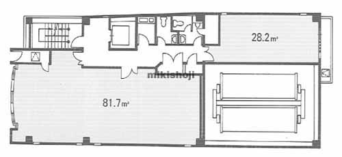 中央区他のソーラービル 平面1