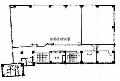川西市のアメニティ川西ビル 平面1