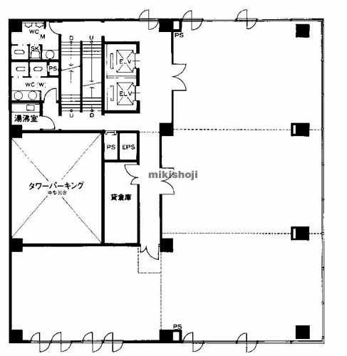 浜屋ハートビル 平面1