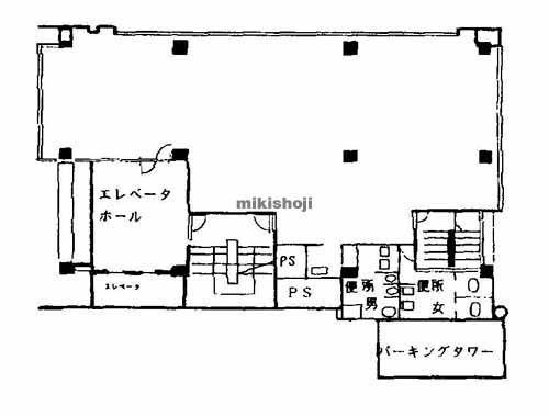 高松市のＢ－Ｚ高松プライムビル 平面1