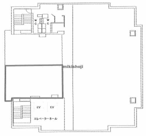 阿波銀住友生命ビル 平面1