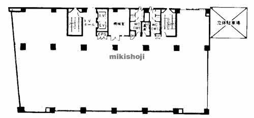 米子第一生命ビルディング 平面1