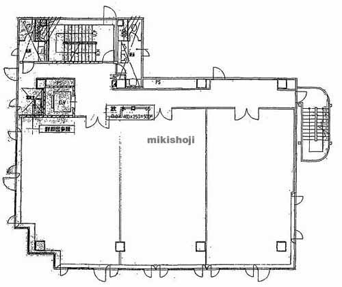 大鉄米子ビル 平面1