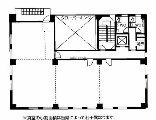 他の広小路セントラルビル 平面1