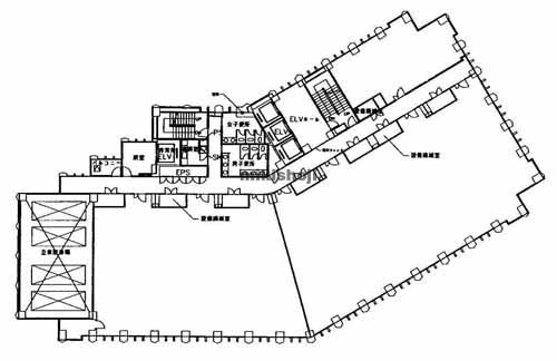 明治安田生命福井ビル 平面1