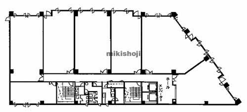 福島区他の大拓ビル 平面1