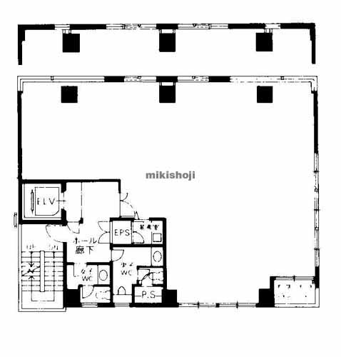 長堀橋第２５松屋ビル 平面1