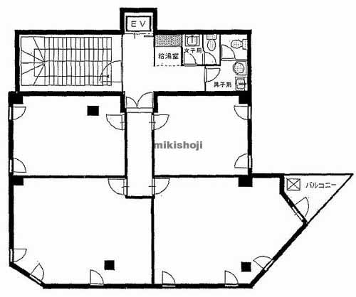 大阪福島サウスビル 平面1