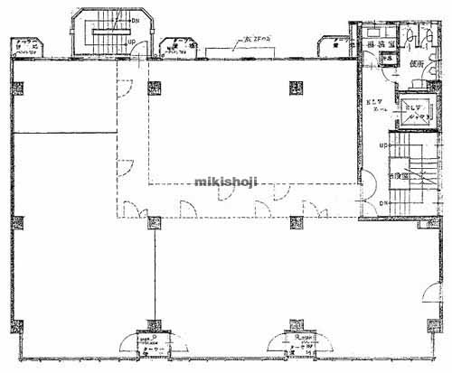 婦喜屋ビル 平面1