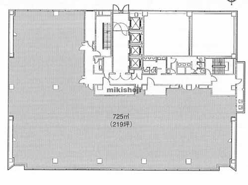 ニッセイ岡山スクエア 平面1