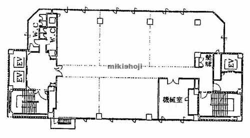 兵庫区の神鉄ビル 平面1