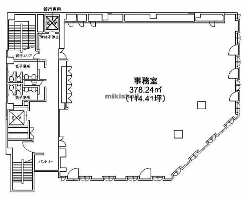 Ｙ．Ｊ．Ｋビル 平面1