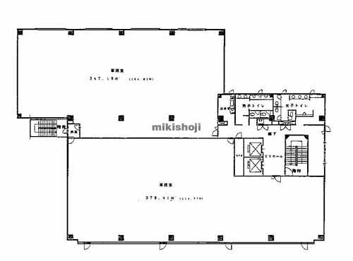 資生堂神戸ビル 平面1