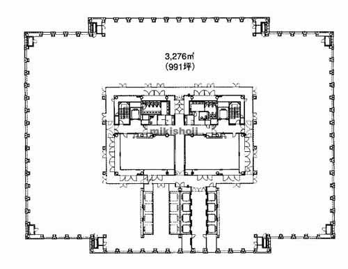 ニッセイ新大阪ビル 平面1