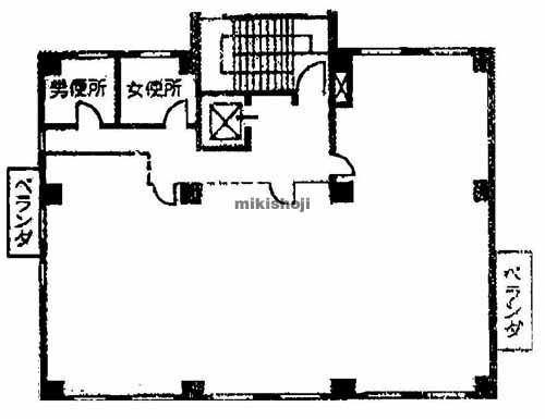 他の市の小島ビル 平面1