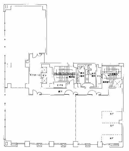 橿原市の草楽ビル 平面1