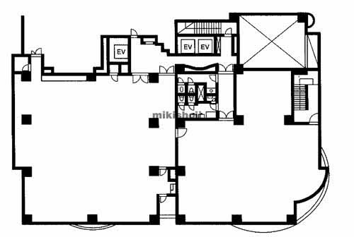 中央区他のＣｈｏｄｈａｒｉ２１（ショダリ２１ビル）東館 平面1