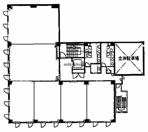 倉敷市のＥＣＳ倉敷ビル 平面1