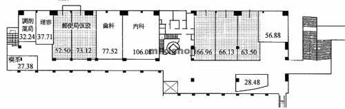 ポートアイランド北埠頭ビル 平面1