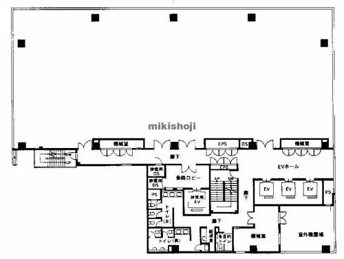 エトワール心斎橋 平面1