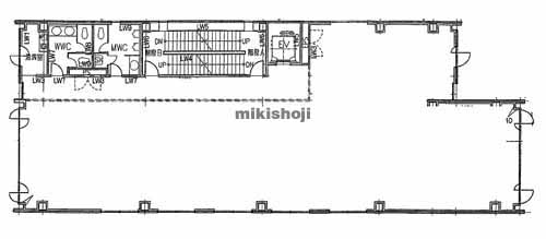 西宮市のパセオ・エスタシオン 平面1