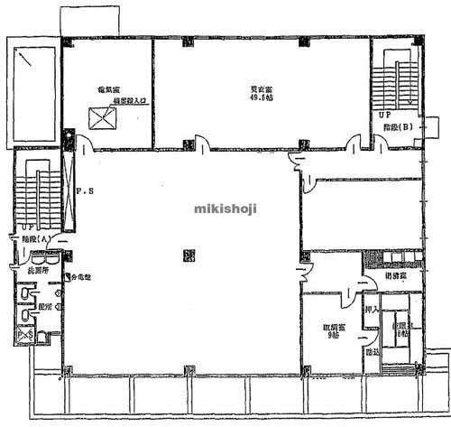 中央区他のＭＷＳＸ（Meriken Wharf Side X-ing） 平面1