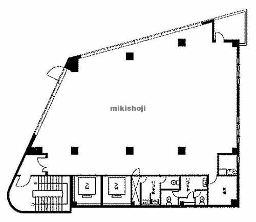 日本ライトハウスビル 平面1