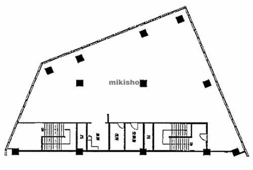 兵庫区の兵庫駅前ビル 平面1